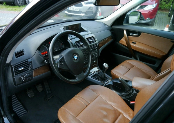 BMW X3 cena 44800 przebieg: 219907, rok produkcji 2010 z Zgorzelec małe 466